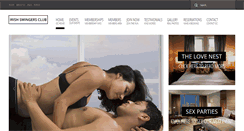 Desktop Screenshot of irishswingersclub.com